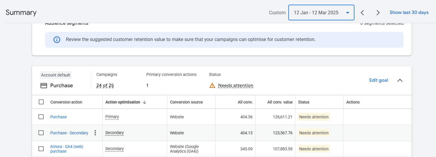 GOOGLE ADS · CONVERSII