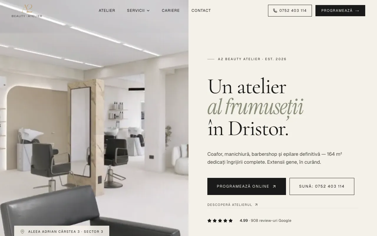 A2 Beauty Atelier — Salon Dristor