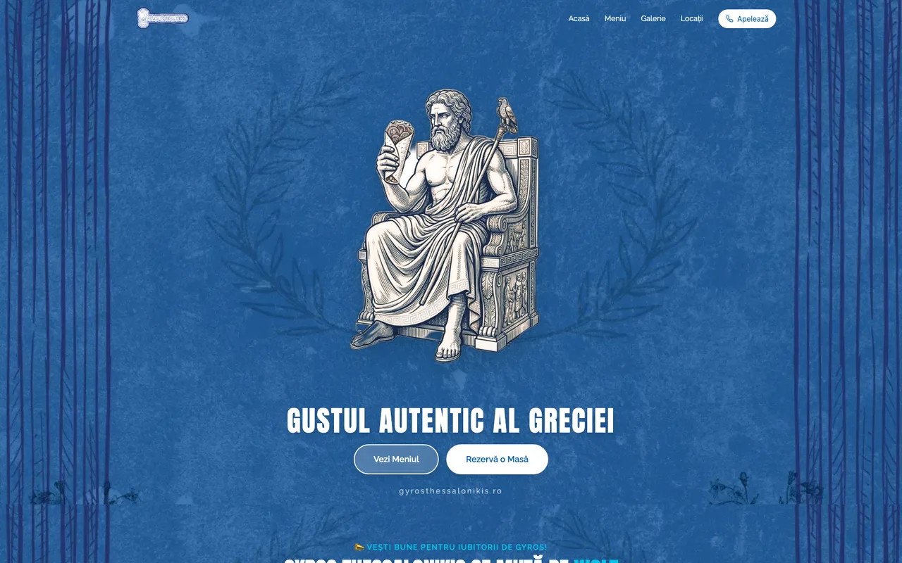 Pagina principală Gyros Thessalonikis